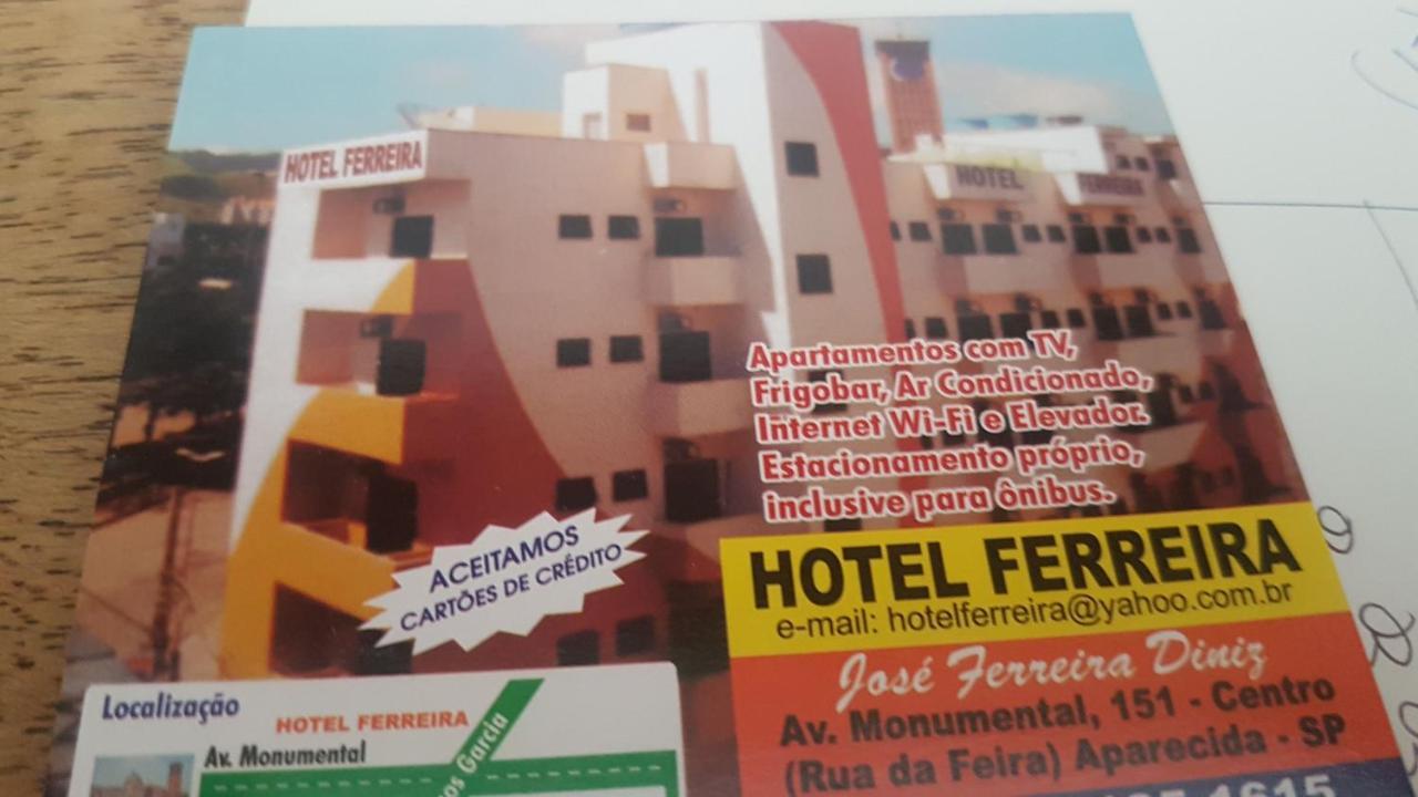 Hotel Ferreira 아파레시다 외부 사진