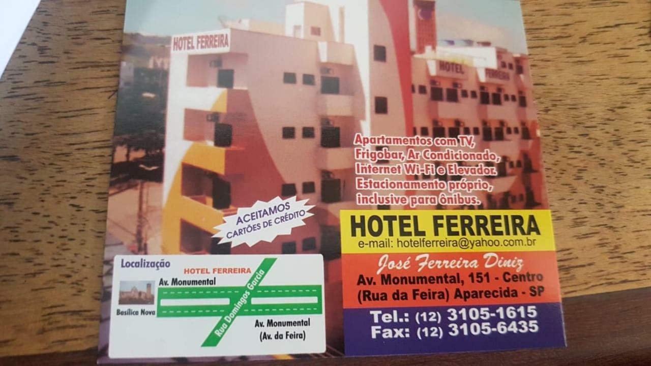 Hotel Ferreira 아파레시다 외부 사진